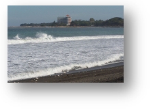 Sanur beach with Inna Grand Bali Beach Hotel