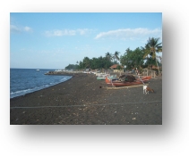 A beach near Singaraja