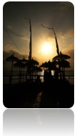Sunrise at Pantai Matahari Terbit Sanur Bali